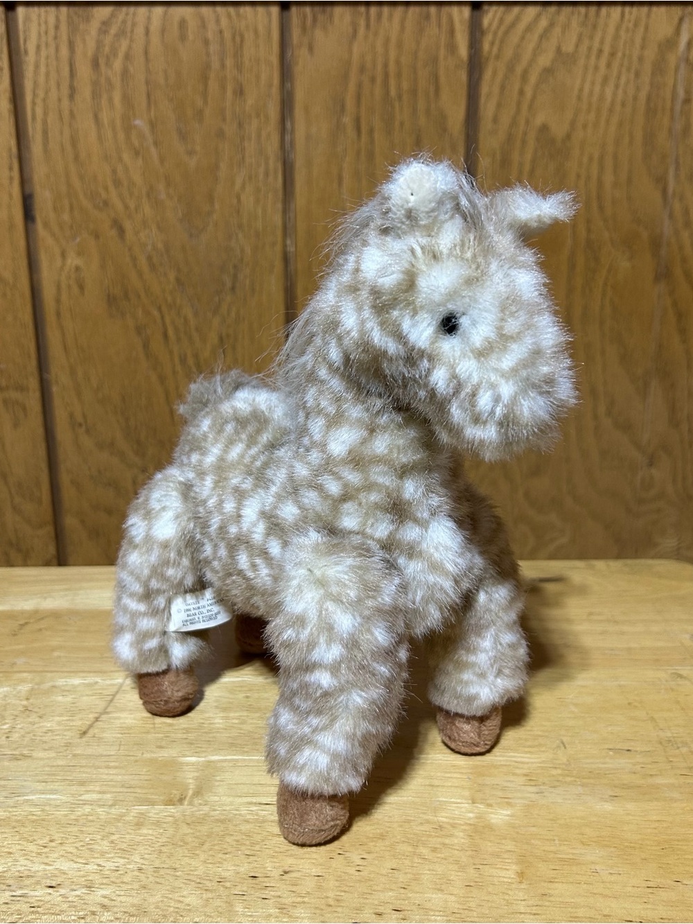 Vintage Muffy The Vanderbear Family Oatsie Horse #418 Plush Animal Jointed 1991